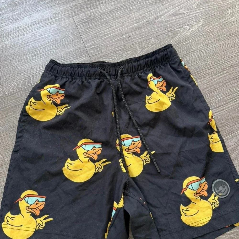Boys neff swim shorts size M